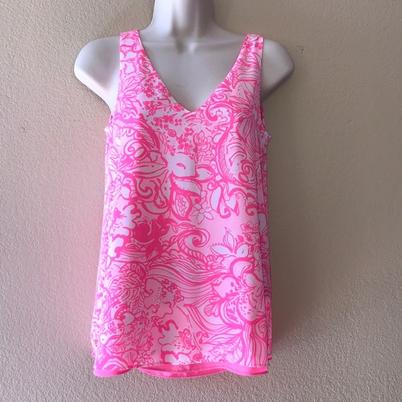 Sold Lilly Pulitzer floral reversible - Picture 5 of 7